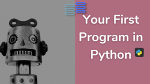 Your Excellent First Program In Python » python-hub