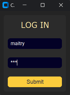 A Login Form GUI With CSV In Python