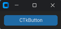 CTkButton: Buttons In CustomTkinter - python-hub