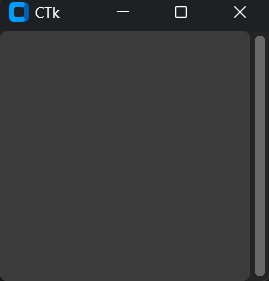 Read more about the article CTkScrollbar: ScrollBar In CustomTkinter