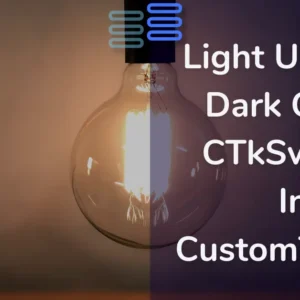 Read more about the article Light Up Your Dark Code: CTkSwitch In CustomTkinter