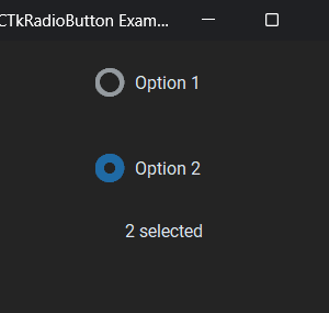 Read more about the article CTkRadioButton: Radio Button In CustomTkinter