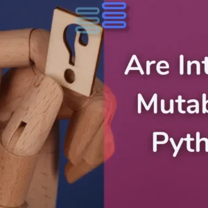 Read more about the article Are Integers Mutable In Python?